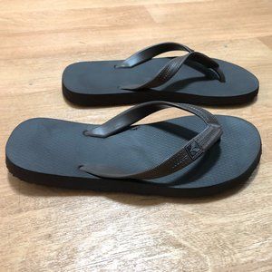 Brown Kustom Flip flops